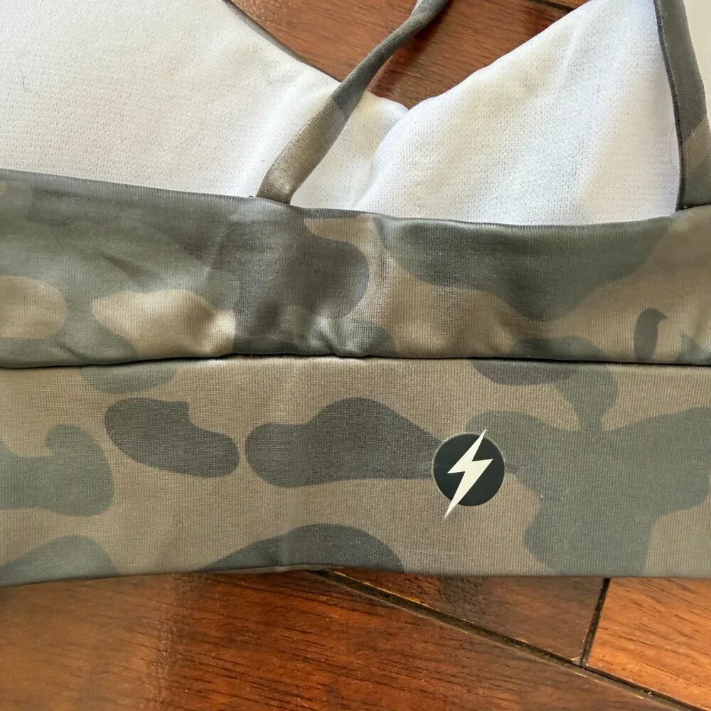 Electric Yoga Camo Sports Bra Size Small - Picture 5 of 7
